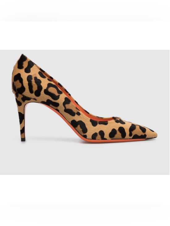 Santoni Shoes - Santoni leopard print stiletto pumps size 38/8 US
made in Italy